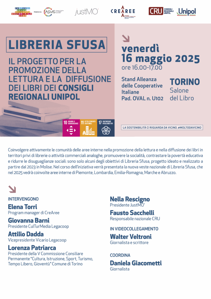 Programma libreria sfusa Torino