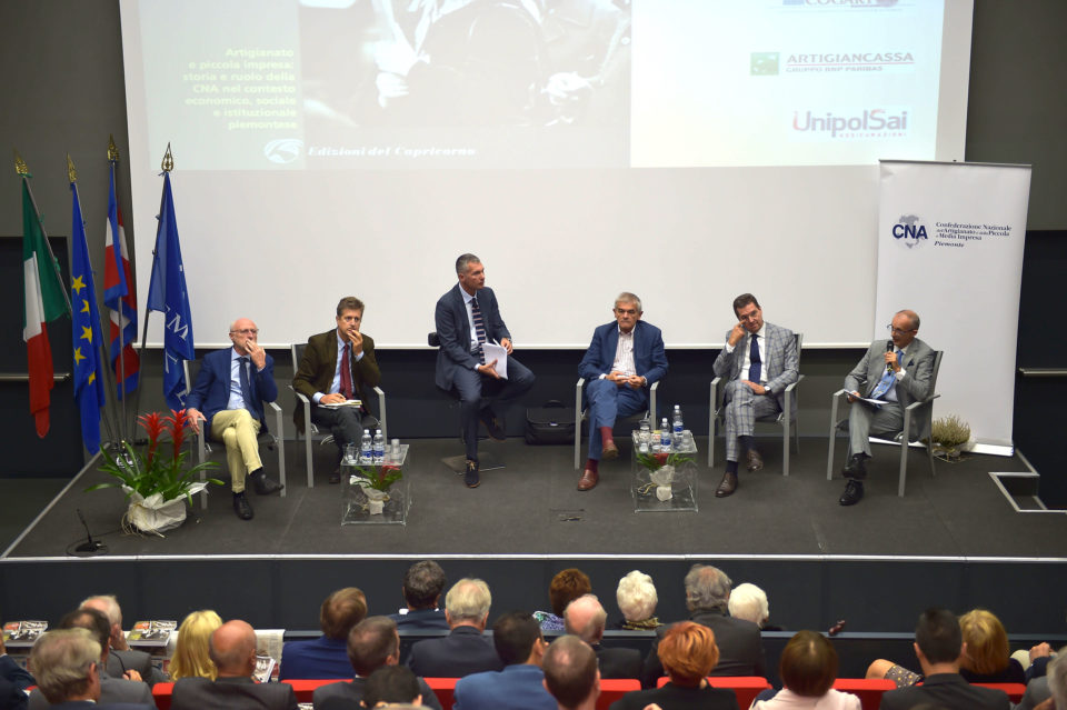 Torino 25 09 2016 Museo dell'Automile di Torino Convegno e presentazione del libro "40 Anni di Futuro CNA"