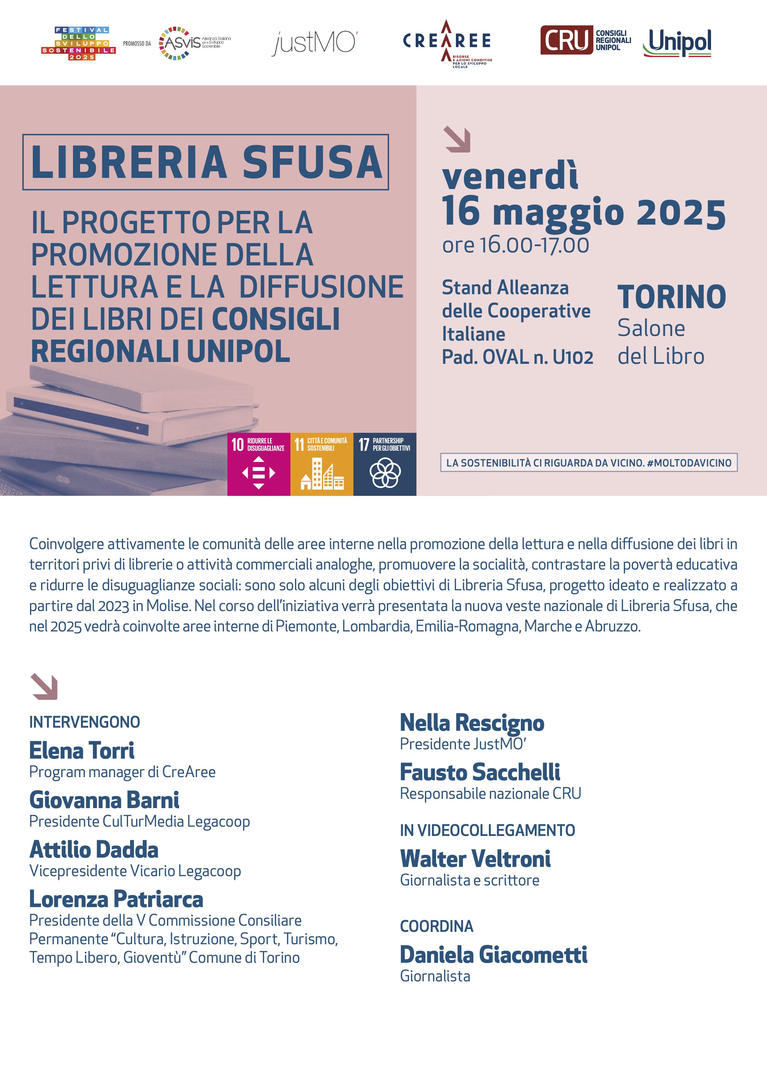 Programma Libreria Sfusa Torino 2025