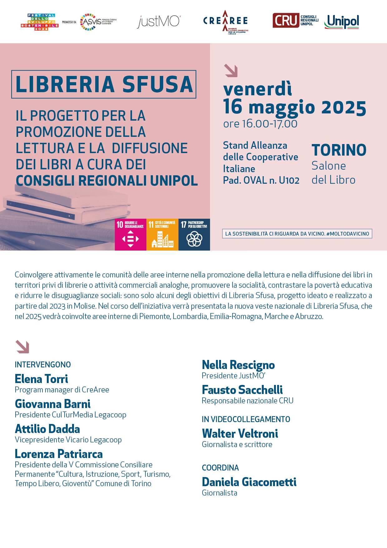 Programma Libreria Sfusa Torino 2025