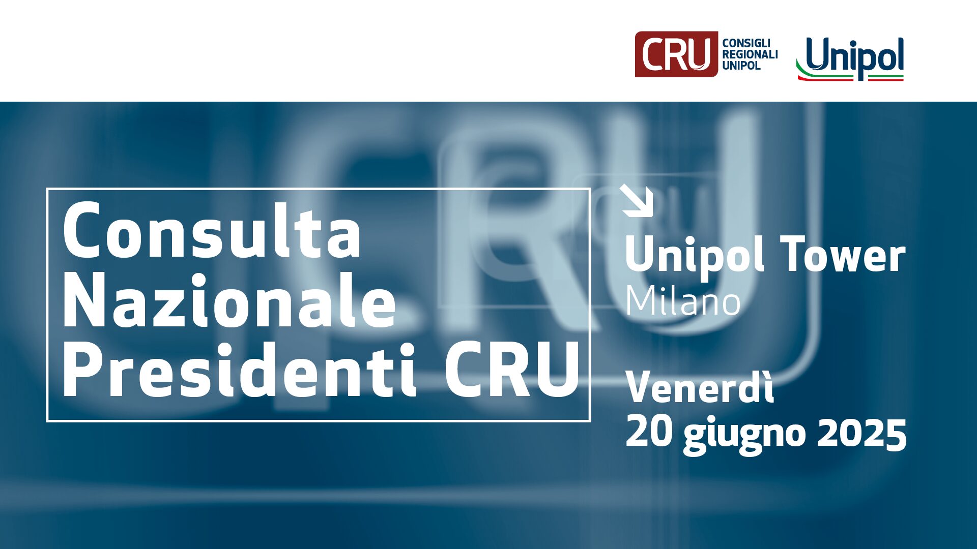 Consulta Presidenti CRU 2025