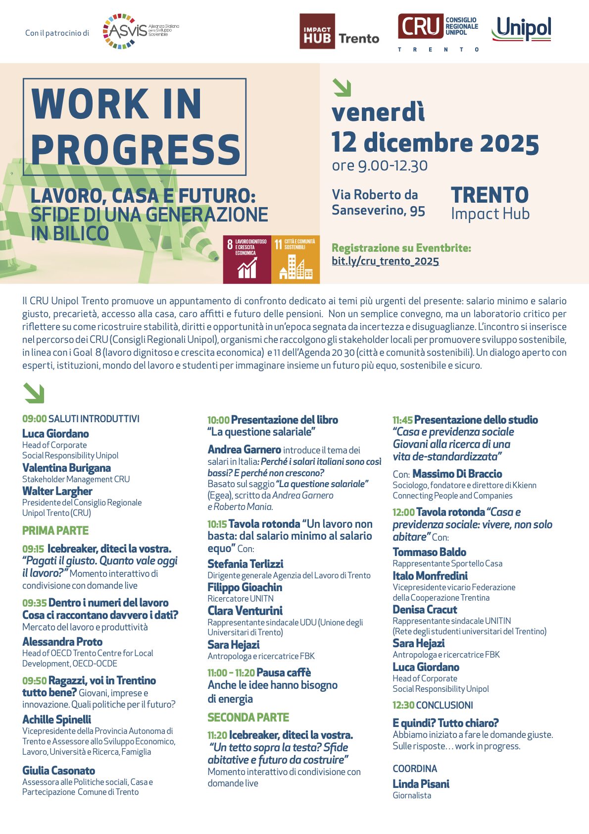 Programma Evento CRU Trento 2025