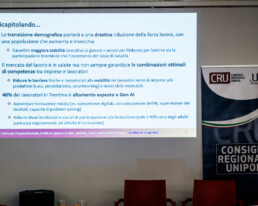 Work in Progress CRU Trento 2025