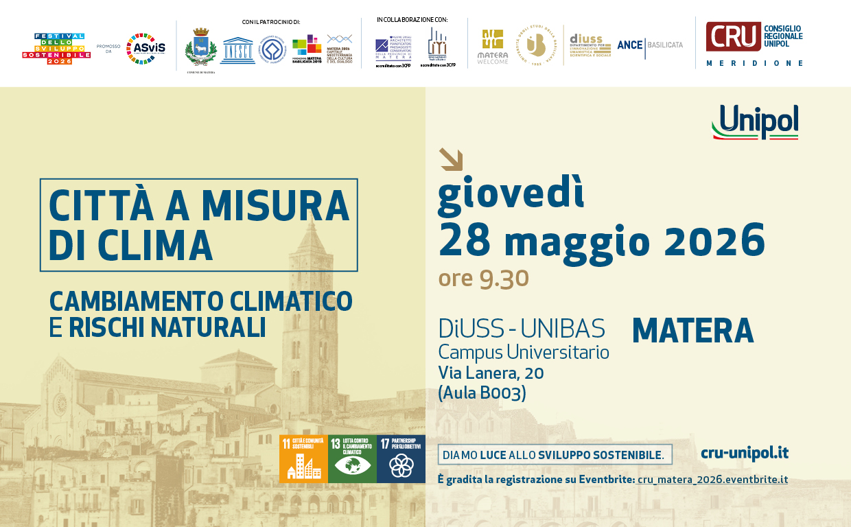 CRU Matera 2026