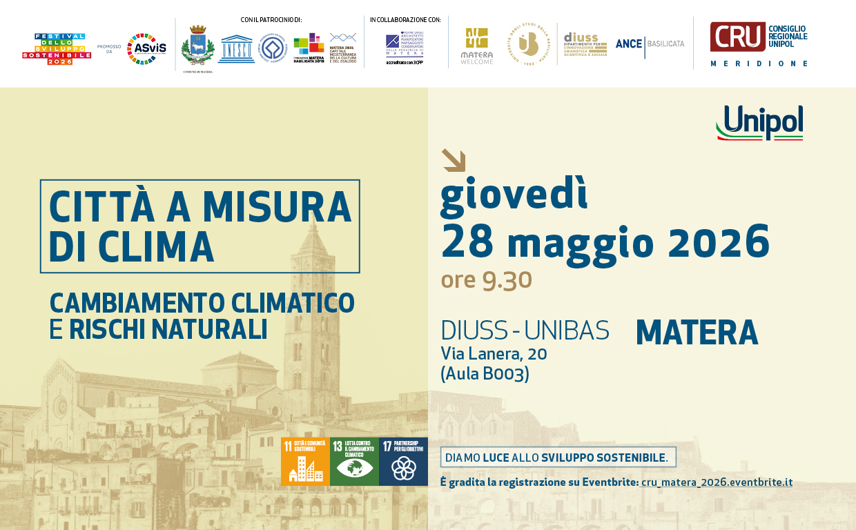 CRU Matera 2026